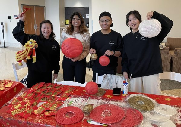 APAMSA members hosting their Lunar New Year Event.