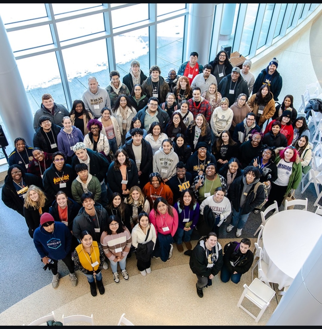 Students who attended the conference