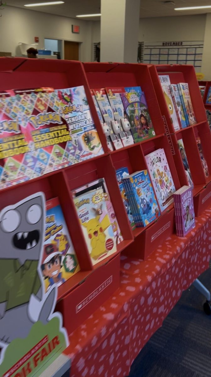 Books displayed!